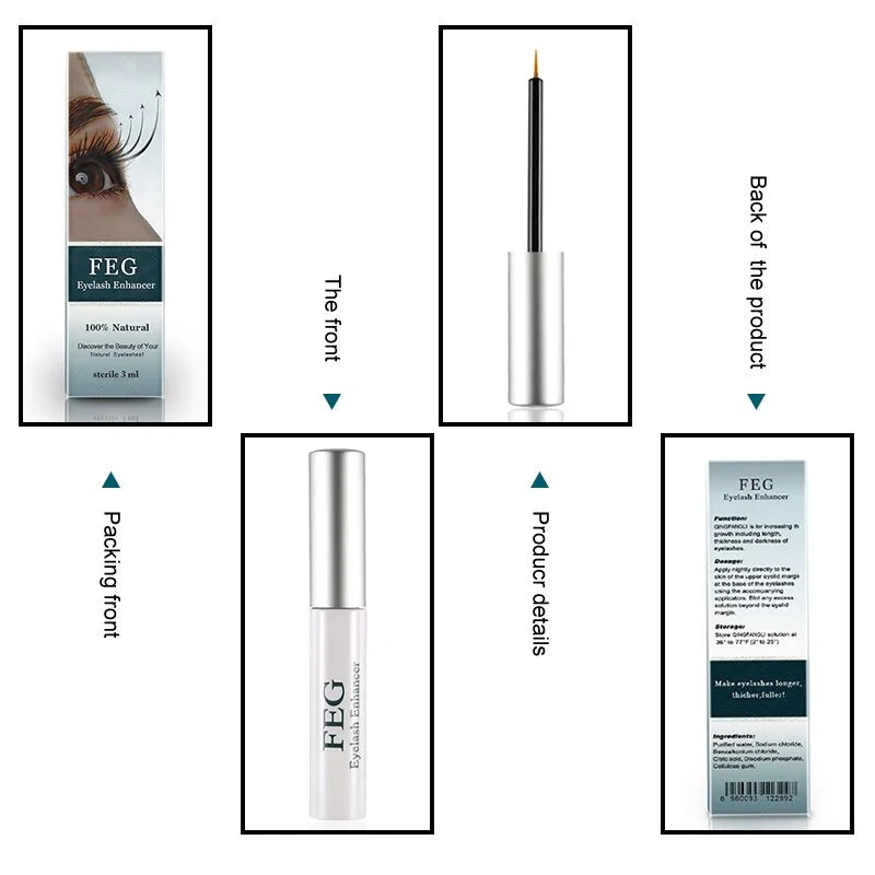 FEG Eyelash Enhancer 100% Original Eyelash Growth Treatment Serum (Private Listing 197216)